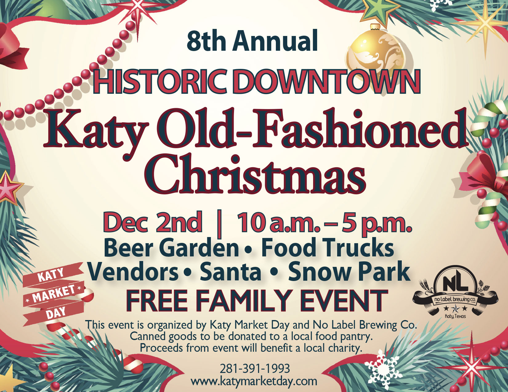 2024 Katy Old-Fashioned Christmas Festival Katy, Tx - Calendar 2024 May