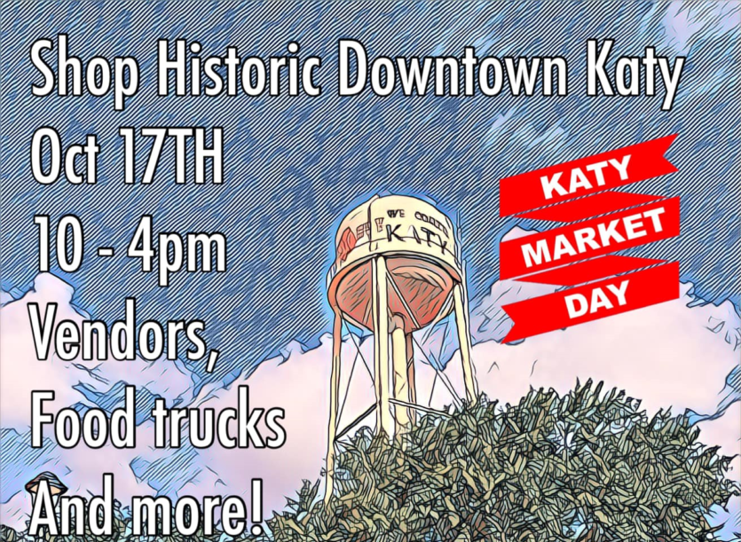 Katy Market Day is BACK on October 17th! Katy Market Day